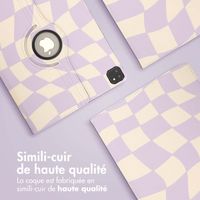 imoshion Coque tablette Design rotatif à 360° Apple iPad Air 13 pouces (2025) M3 / (2024) M2 - Dancing Cubes