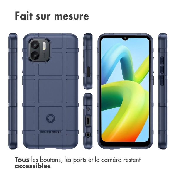 imoshion Coque Arrière Rugged Shield Xiaomi Redmi A1 / A2 - Bleu foncé