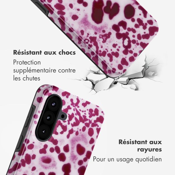 Selencia Coque arrière Vivid Samsung Galaxy A57 (5G) - Cosmic Orchid