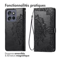 imoshion Etui de télephone Mandala Motorola Edge 60 Neo - Noir