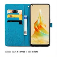 imoshion Etui de télephone Mandala Oppo Reno 8 T (4G) - Turquoise