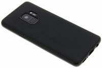 Coque silicone Carbon Samsung Galaxy S9 - Noir