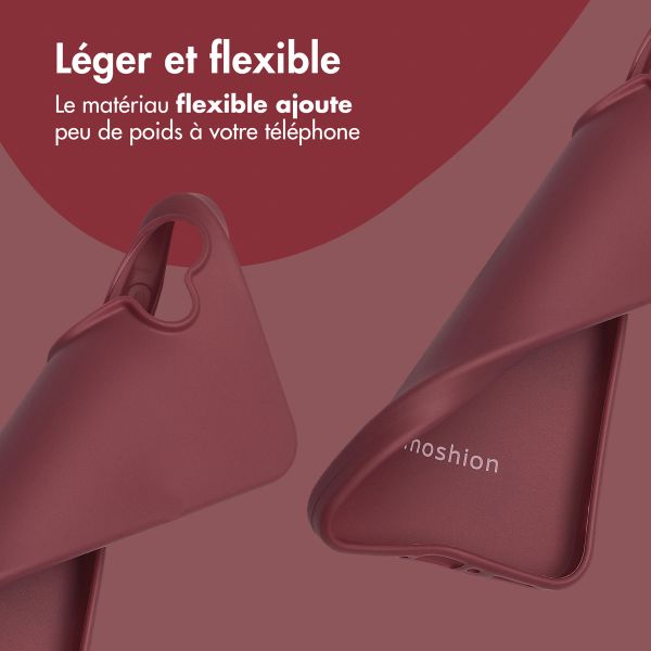 imoshion Coque Couleur Samsung Galaxy A36 / A56 - Wine Red
