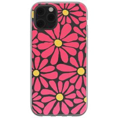 imoshion Coque design pour iPhone 12 (Pro) - Dusty Rose Flowers Connect