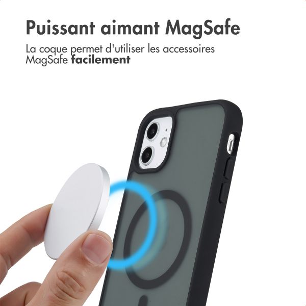 imoshion Coque Color Guard avec MagSafe iPhone 11 - Noir