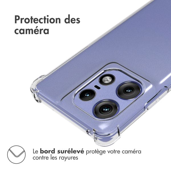 imoshion Shockproof Case Motorola Edge 50 Pro - Transparent