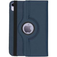 imoshion Coque tablette rotatif à 360° iPad Mini 7 (2024) / iPad Mini 6 (2021) - Bleu foncé