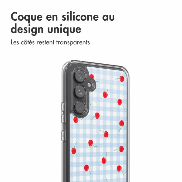 imoshion Coque Design Samsung Galaxy A54 (5G) - Cherry Check