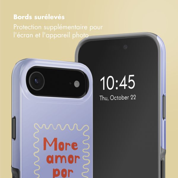 Selencia Coque arrière Vivid avec MagSafe Apple iPhone Air - More Amor