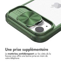 imoshion Coque arrière Camslider Apple iPhone 13 - Vert foncé