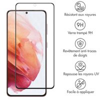 Accezz Protection d'écran en verre trempé Full Cover Samsung Galaxy S21