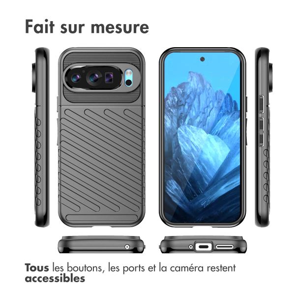 imoshion Coque Arrière Thunder Google Pixel 9 / 9 Pro - Noir