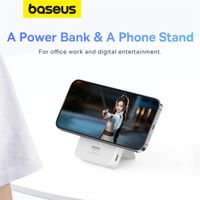 Baseus MagPro | Batterie externe 5.000 mAh - 20 watts - Blanc