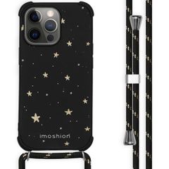 imoshion Coque Design avec cordon Apple iPhone 13 Pro Max - Stars Gold