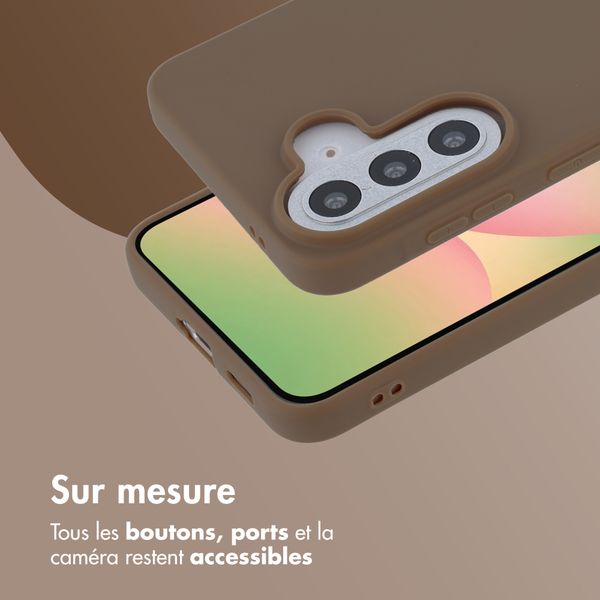 imoshion Coque Couleur Samsung Galaxy A57 (5G) - Marron