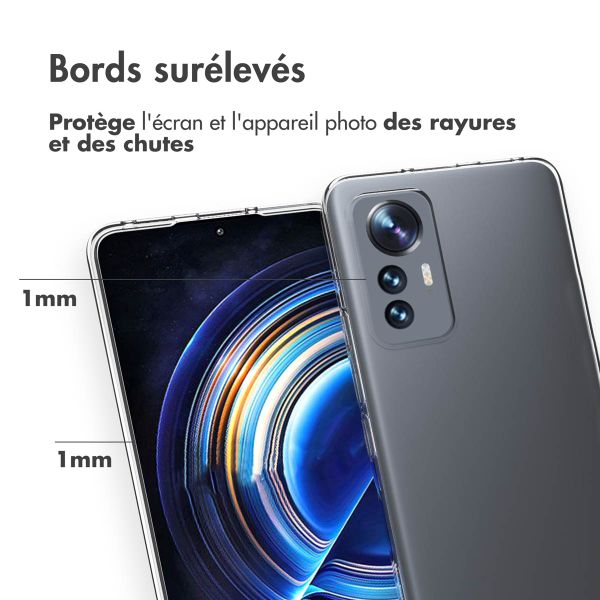 Accezz Coque Clear Xiaomi 12 Lite - Transparent