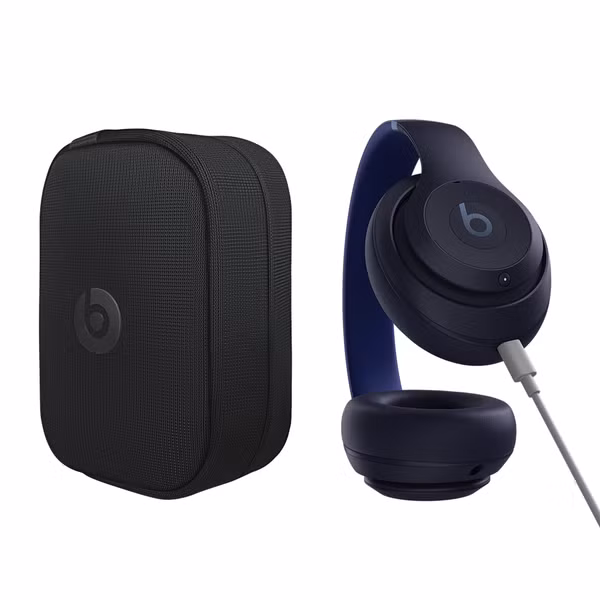 Beats Casque sans fil Studio Pro - Réduction active du bruit (ANC) - Navy