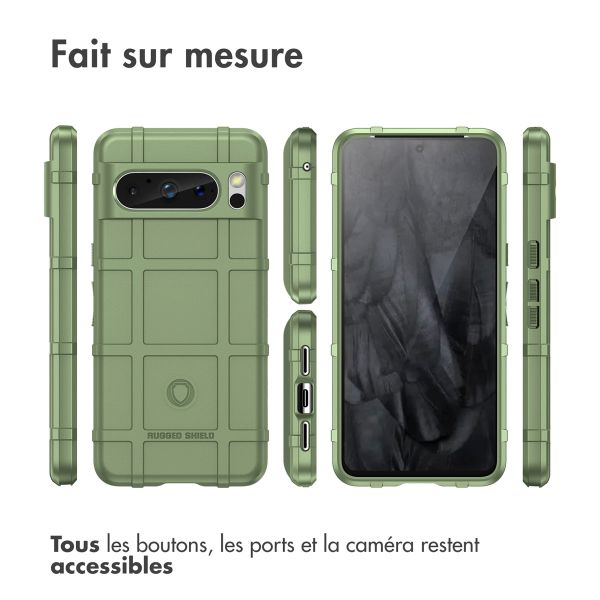 imoshion Coque Rugged Shield Google Pixel 8 Pro - Vert foncé