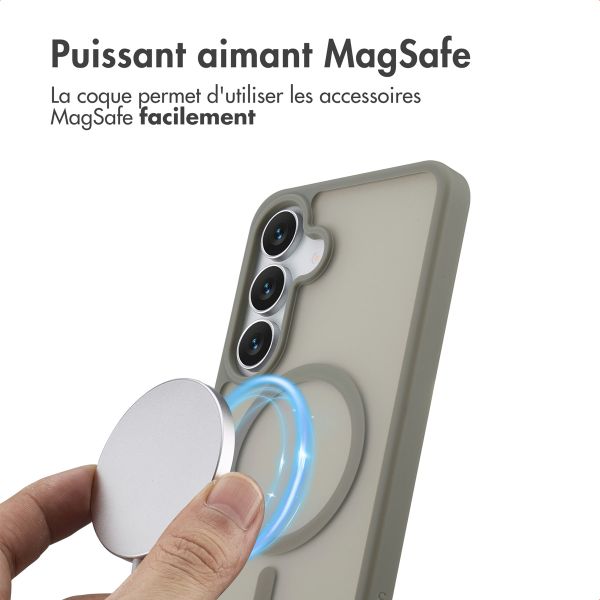imoshion Coque Color Guard avec MagSafe Samsung Galaxy S25 FE - Gris