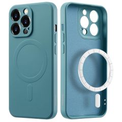imoshion Coque Couleur avec MagSafe Apple iPhone 14 Pro Max - Smoke Green