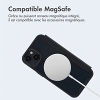 imoshion Bookcase transparente avec MagSafe Apple iPhone 14 / 13 - Noir