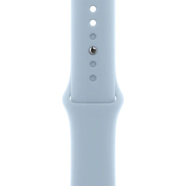 Apple Bracelet Sport Apple Watch Series 1 t/m 9 / SE (38/40/41 mm) | Series 10 / 11 (42 mm) - Taille M/L - Light Blue