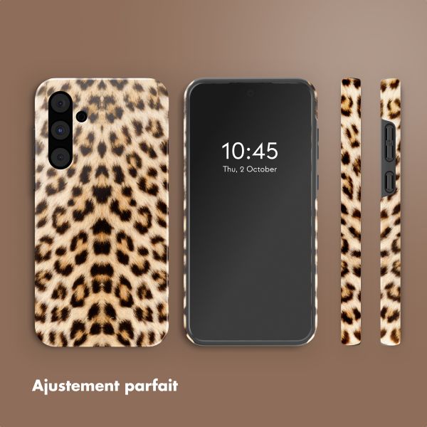 Selencia Coque arrière Vivid Tough Samsung Galaxy A55 - Wild Leo