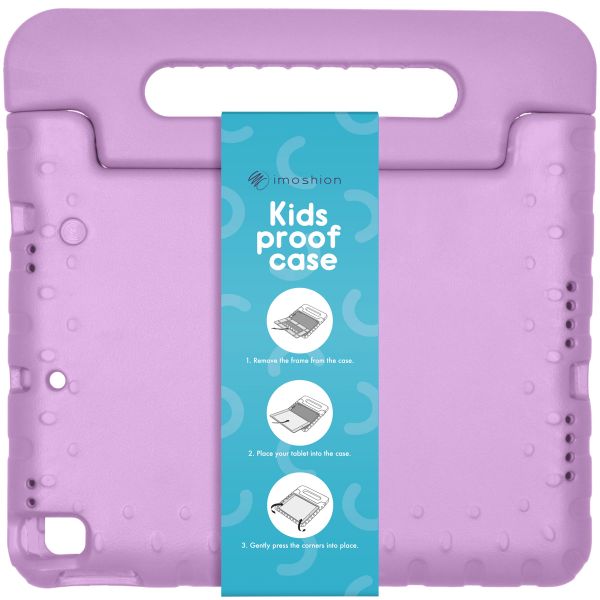 imoshion Coque kidsproof avec poignée iPad 9 (2021) 10.2 pouces / iPad 8 (2020) 10.2 pouces / iPad 7 (2019) 10.2 pouces - Lilas