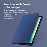 Accezz Coque tablette Classic Samsung Galaxy Tab A11 - Bleu foncé
