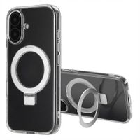 Accezz Coque Ring Stand avec MagSafe Apple iPhone 16 - Transparent