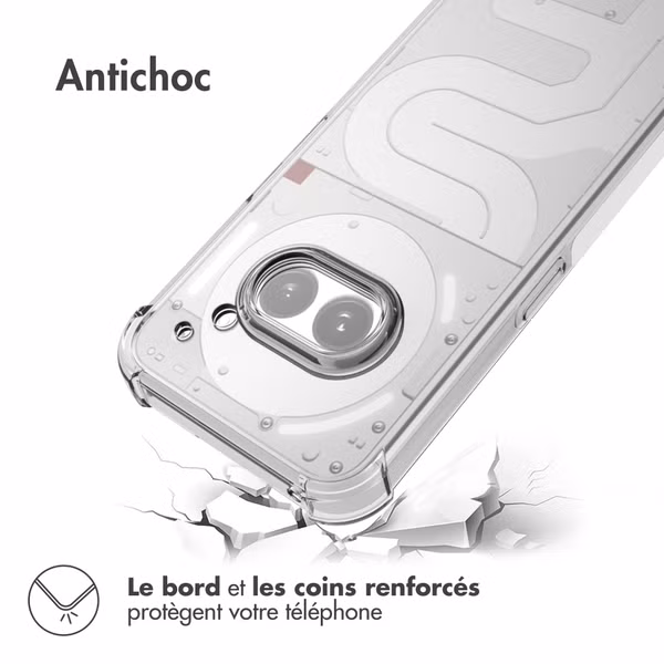 imoshion Shockproof Case Nothing Phone (2a) / (2a) Plus - Transparent