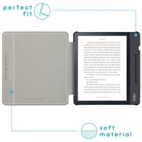 imoshion ﻿Slim Hard Sleepcover avec support Kobo Libra H2O - Noir