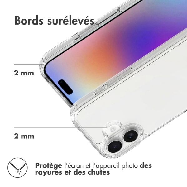 Accezz Coque Xtreme Impact Apple iPhone 17 - Transparent