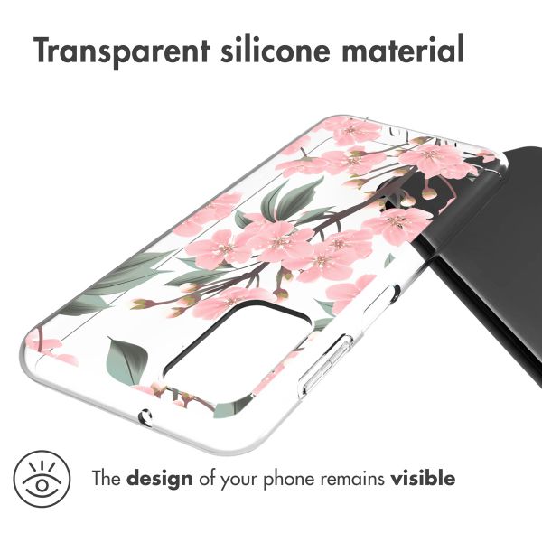 imoshion Coque Design Samsung Galaxy A13 (5G) / A04s - Cherry Blossom