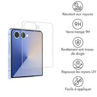 Accezz Protection d'écran en verre trempé 2-pack Samsung Galaxy Z Flip 7