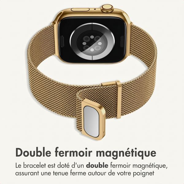 imoshion Bracelet magnétique milanais Apple Watch | 38/40/41/42 mm - Doré