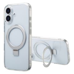 Accezz Coque Ring Stand avec MagSafe Apple iPhone 17 - Transparent