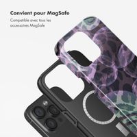 Selencia Coque arrière Vivid avec MagSafe Apple iPhone 15 Pro - Leo Bubble Green