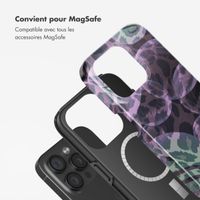 Selencia Coque arrière Vivid Tough avec MagSafe iPhone 15 Pro - Leo Bubble Green