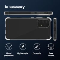 imoshion Coque antichoc Samsung Galaxy A52(s) (5G/4G) - Transparent