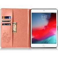 Coque Fleurs de Trèfle iPad 9 (2021) 10.2 pouces / iPad 8 (2020) 10.2 pouces / iPad 7 (2019) 10.2 pouces - Orange