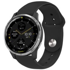 imoshion Bracelet Sport en silicone Garmin Venu - Noir