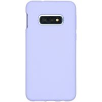 Accezz Coque Liquid Silicone Samsung Galaxy S10e - Violet
