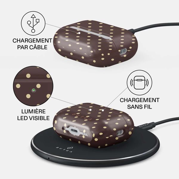 Burga L'étui rigide Apple AirPods Pro 3 - Sorry Busy