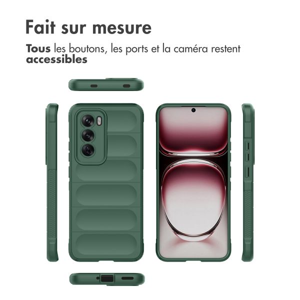 imoshion Coque arrière EasyGrip Oppo Reno 12 - Vert foncé