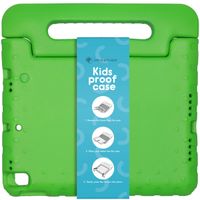 imoshion Coque kidsproof avec poignée Apple iPad 9 (2021) 10.2 pouces / iPad 8 (2020) 10.2 pouces / iPad 7 (2019) 10.2 pouces - Olive Green