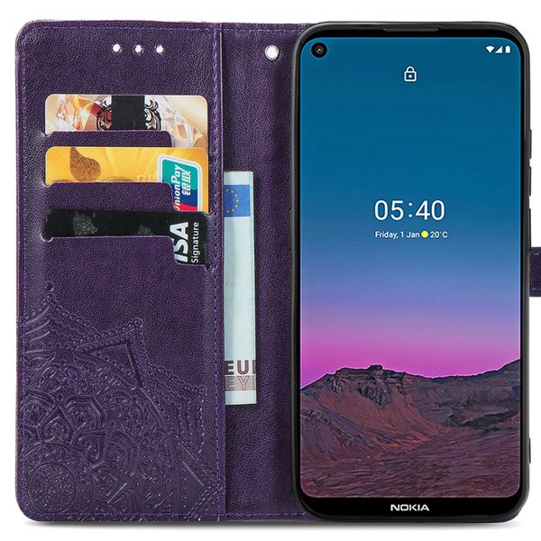 imoshion Etui de téléphone Mandala Nokia 5.4 - Violet