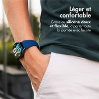 imoshion Bracelet en silicone souple - Connexion universelle 20 mm - Bleu foncé