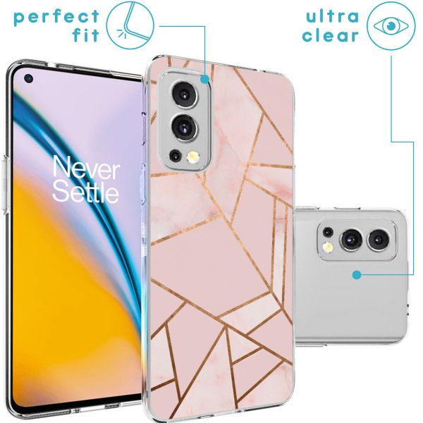 imoshion Coque Design OnePlus Nord 2 - Pink Graphic