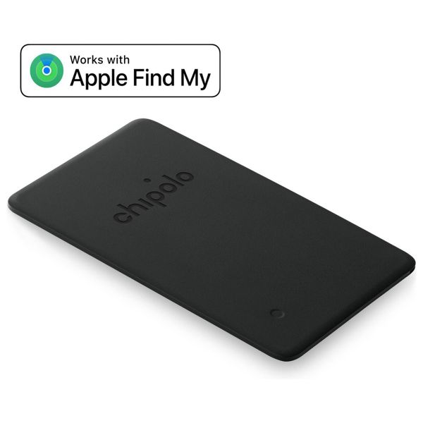 Chipolo CARD Spot - Traceur Bluetooth pour iOS - 1 pack - Noir